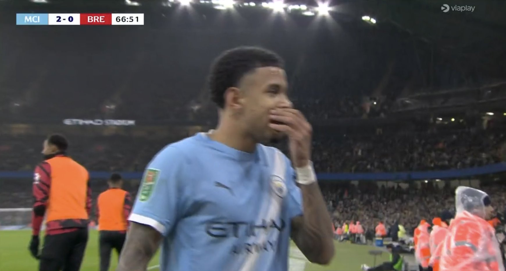 Savinho shënon gol shumë të bukur në ndeshjen e EFL Cup