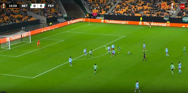 Antony realizon gol të mrekullueshëm nga distanca në Europa League