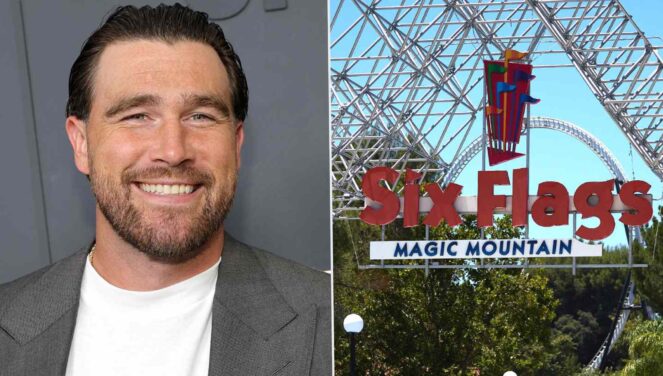 Nga NFL në parqet e argëtimit  Travis Kelce merr rolin e papritur që po bën bujë në SHBA 