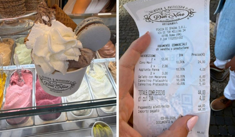 Dy akullore që i kushtuan sa një drekë në restorant, turistët bëjnë virale faturën