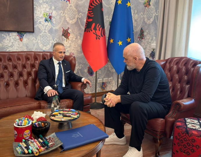 Rama pret ambasadorin turk  në fokus forcimi i mëtejshëm i marrdhënieve mes dy vendeve