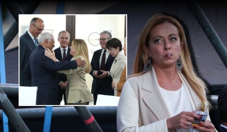 Kryeministrja e Italisë Giorgia Meloni zbulon se ka lënë cigaren, liderët e G7 e përgëzojnë