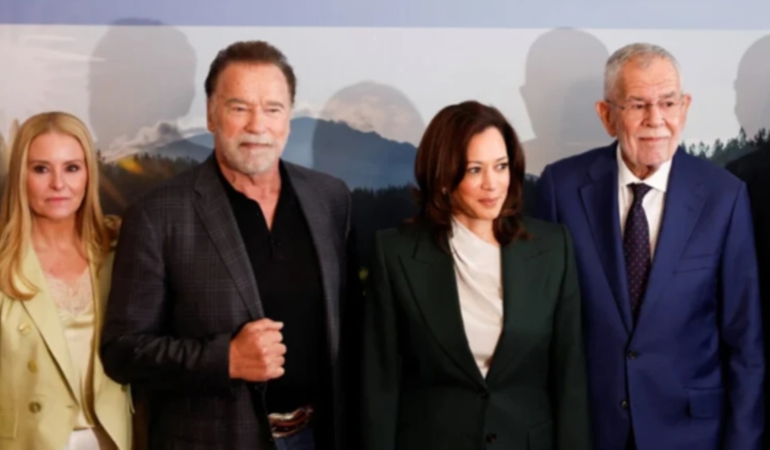 Arnold Schwarzenegger shihet si rrallë-herë me partneren 27 vite më të re!