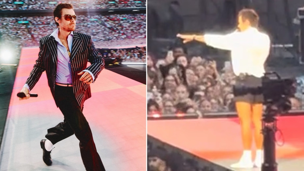 Harry Styles ndal koncertin në Wembley për të ndihmuar një fanse në vështirësi, publiku e duartroket për gjestin e tij!