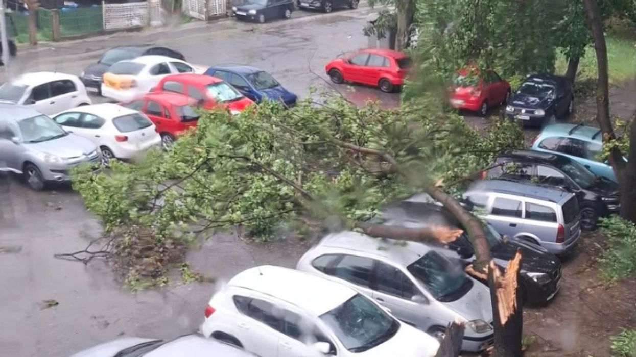 MPB me detaje pas stuhisë: Janë dëmtuar 117 automjete, objekte të ministrive, si dhe 10 persona janë lënduar