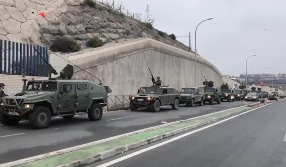 VIDEO   Lum  emigrantësh me not nga Maroku  Spanja mobilizon ushtrinë për tu ndaluar hyrjen