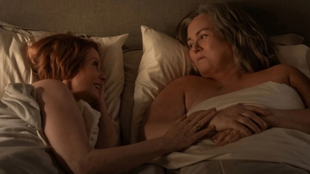 Rosie O’Donnell rrëfen sikletin gjatë skenës intime me Cynthia Nixon!