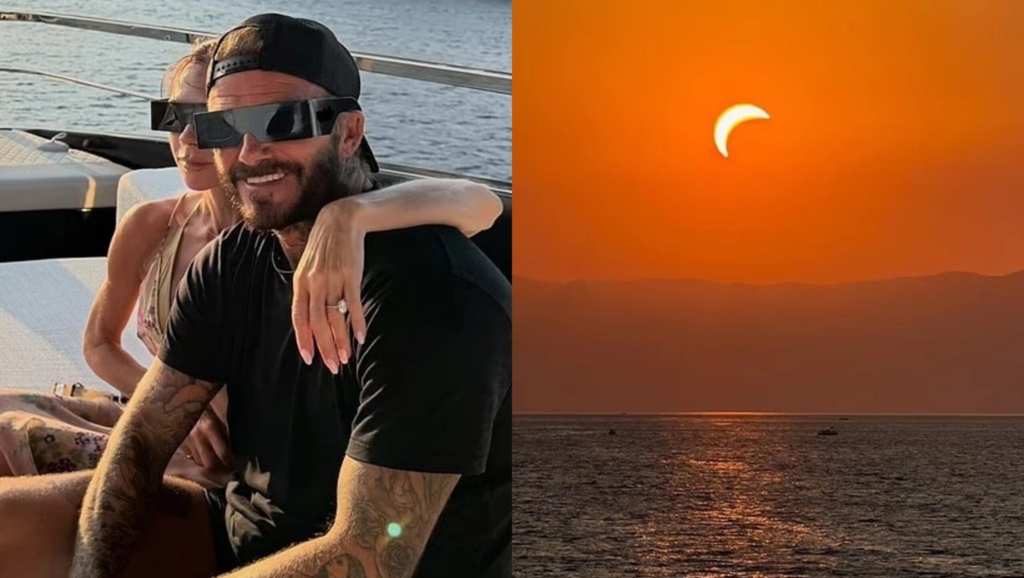 David dhe Victoria Beckham shijojnë eklipsin nga jahti luksoz?
