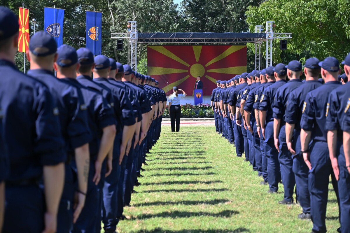 Policisë së Maqedonisë së Veriut iu bashkuan 496 zyrtarë të rinj policorë