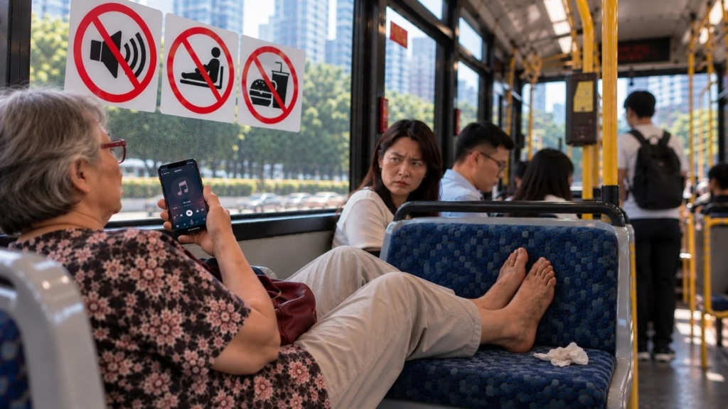 Nga muzika e lartë deri te ngrënia apo pirja në autobusë, ky shtet ashpërson gjobat për sjelljet e papërshtatshme