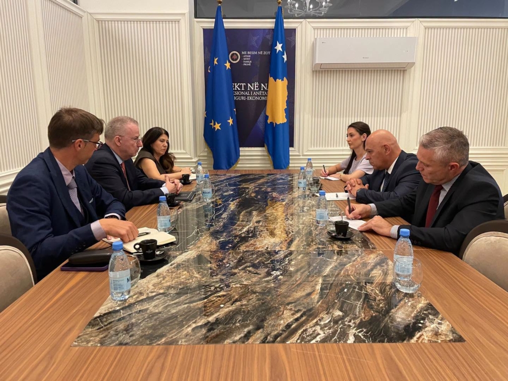 Ardian Gjini pas takimit me ambasadorin ri të BE-së: Kosova duhet të avancojë drejt integrimit evropian