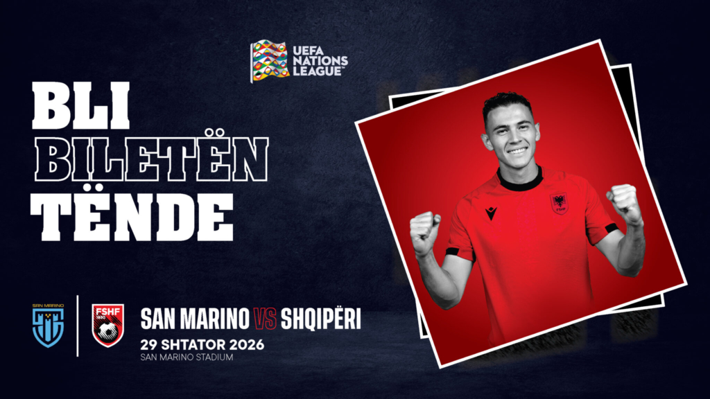 Dalin në shitje biletat për tifozët shqiptarë për ndeshjen San Marino – Shqipëri
