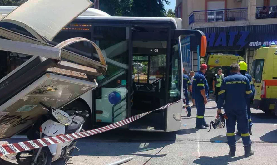 Autobusët përplasen kokë më kokë në Selanik, marrin para stacionin dhe katër gra! Një e plagosur rëndë