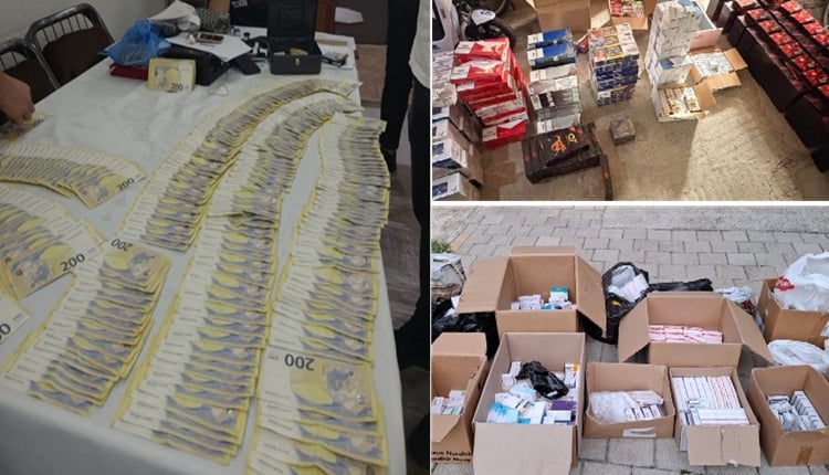 Aksion në Shkup, Tetovë dhe Gjevgjeli: 6 të arrestuar, sekuestrohen mbi 100 mijë euro