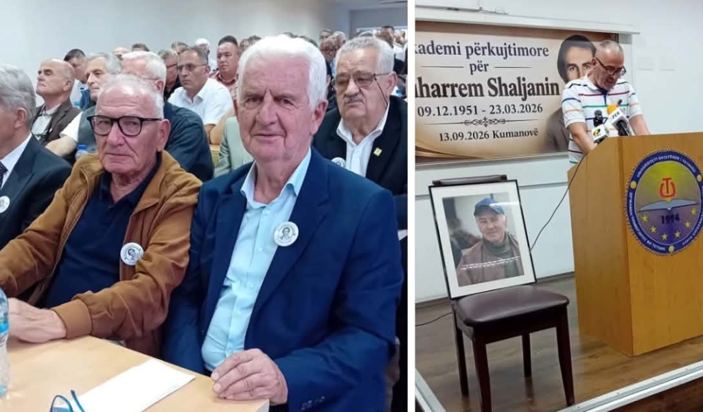 Muharrem Shaljani emërues i përbashkët i vetëdijes tonë kolektive kombëtare