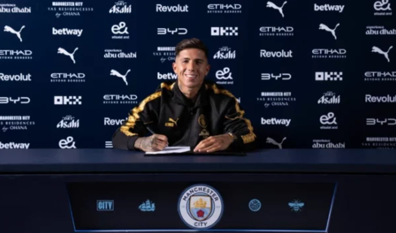 Enzo Fernandez, lojtar i Man Cityt