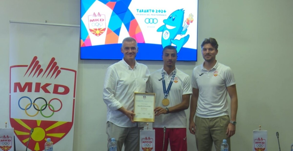 Gjashtë medalje nga Taranto! Një e artë për Maqedoninë nga Lojërat Mesdhetare