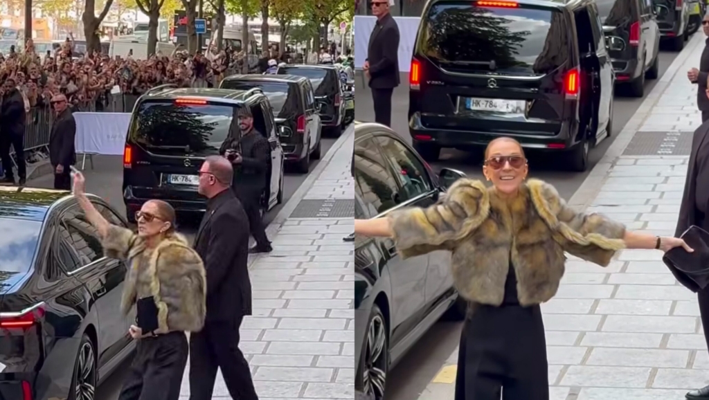 Céline Dion emocionon fansat në Paris, momenti i ëmbël me rojën e sigurisë bëhet viral!
