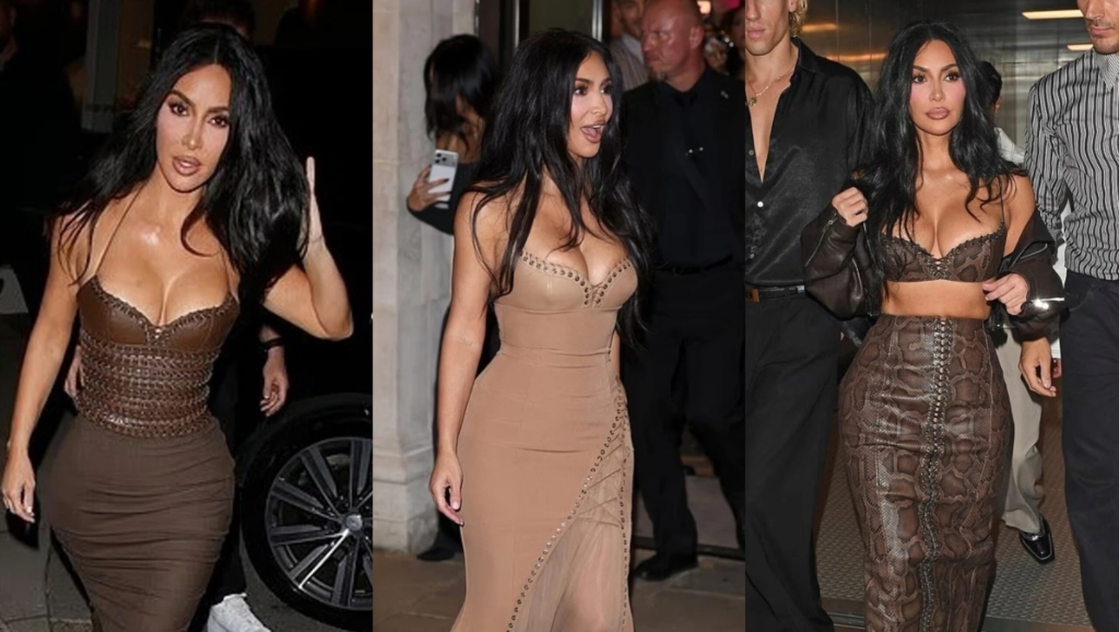 Kim Kardashian nuk ndalet në Londër! Ndryshon tre herë veshjen?