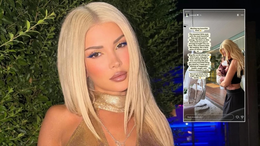 Era Istrefi bëhet teze për herë të dytë! Publikon foton e parë me mbesën!