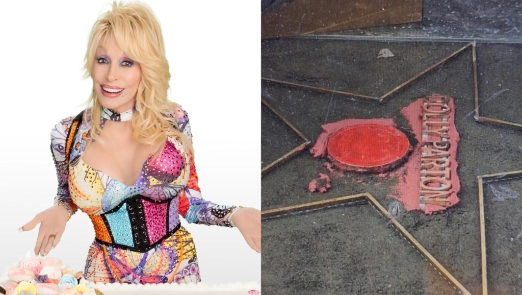 Ylli i Dolly Parton në “Hollywood Walk of Fame” dëmtohet, nis puna për zëvendësimin e tij!
