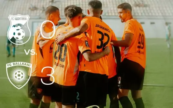 Ballkani e fiton ndeshjen në tavolinë kundër Vushtrrisë