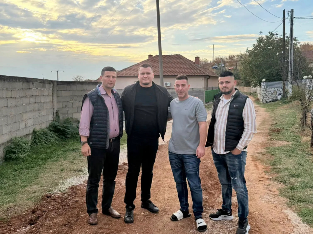 Daut Beqiri: Vazhdojmë me asfaltimin e rrugëve në Haraçinë