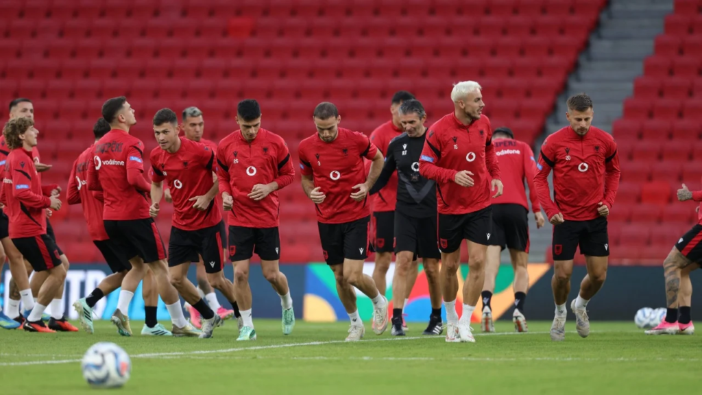 UEFA Nations League/ Ndryshime në listën e Kombëtares, Shqipëria zhvillon seancën e fundit stërvitore para San Marinos