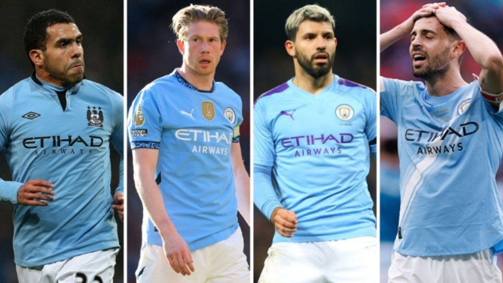 Blerjet që ndërtuan Manchester Cityn, 1.4 miliardë euro për 10 yje!