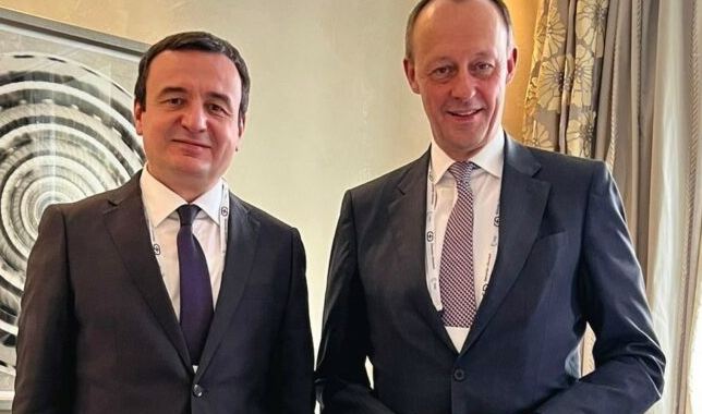 Kurti pranon letër urimi nga kancelari gjerman Merz
