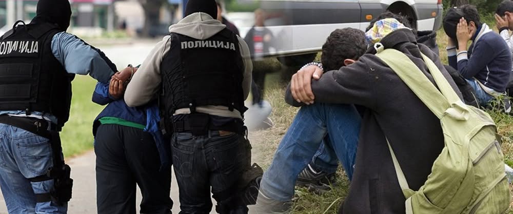 Nëntë emigrantë kapen pranë Bogorodicës, arrestohen dy persona për kontrabandim