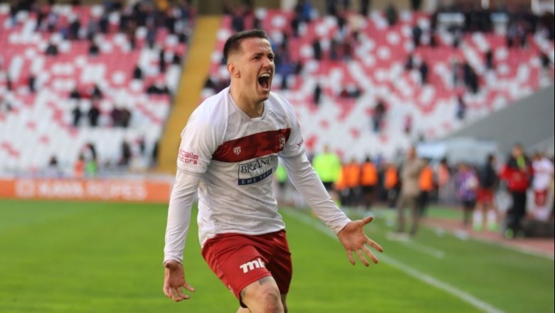 Manaj ‘shpërthen’ në Turqi, dopietë dhe asist në fitoren e Sivasspor – Vizion Plus