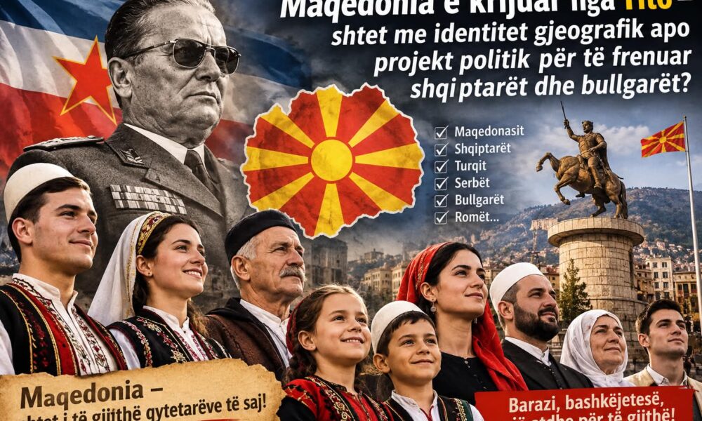 Tomahawk: Maqedonia e krijuar nga Tito – shtet me identitet gjeografik apo projekt politik për të frenuar shqiptarët dhe bullgarët?